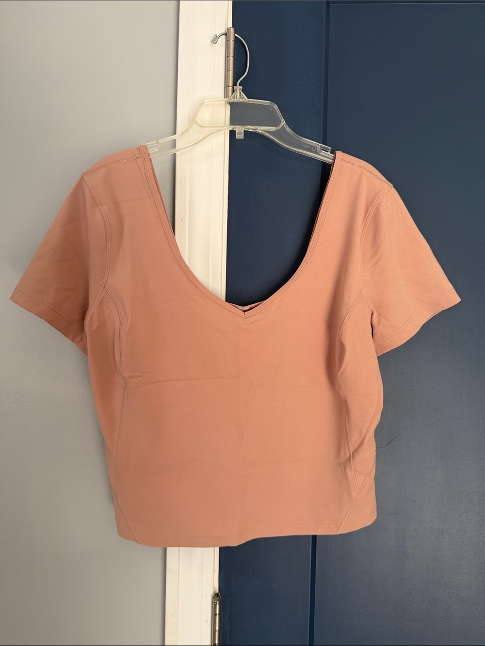 lululemon athletica Short Sleeve align tee t Top - Peach dusty mauve 12